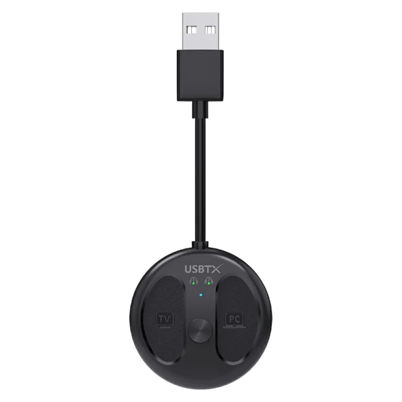 LE524 USB Bluetooth-Compatible 5.4 Audio Transmitter 50m Range Dual Connection Adapter for TV PC