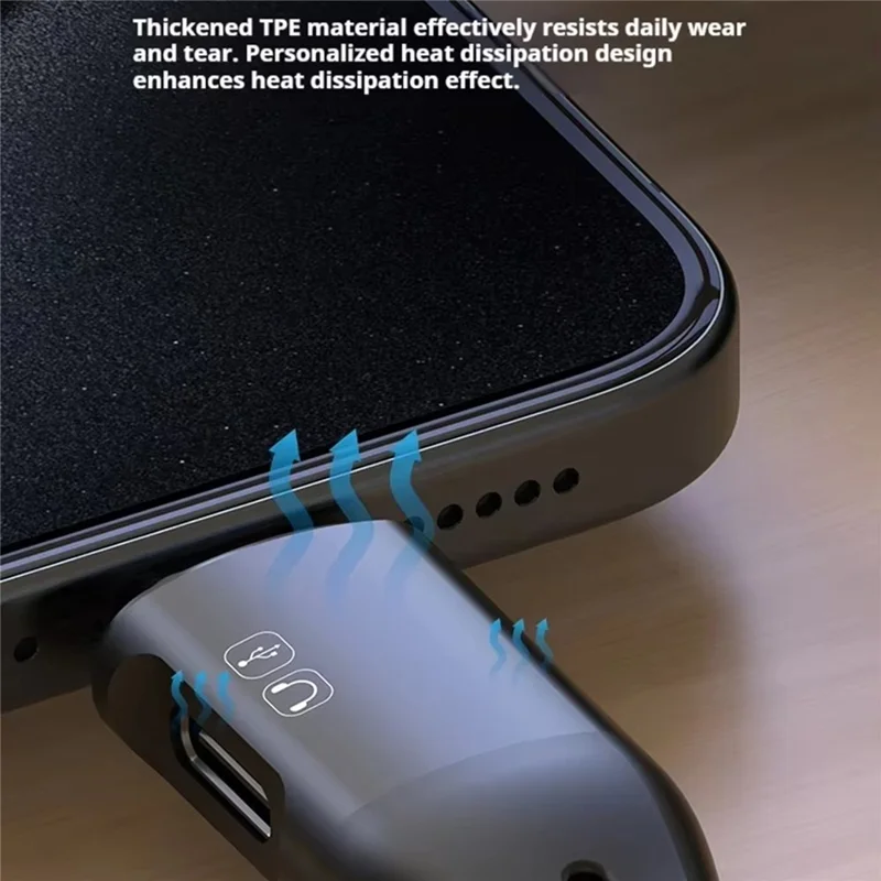 3.1 Gen2 OTG Dubbele Type-C Kabel 1000MB/S Gegevensoverdracht TF Kaartlezer Multifunctionele Adapterkabel - Zilver