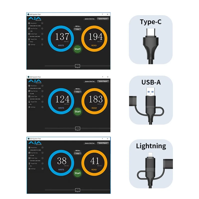 TYS-205 iP / Type-C / USB to SD / TF Card Reader High Speed Dual Slot V30 USB 3.0 Adapter for Data Transfer / Photo Backup Compatible with iOS / Android / MAC
