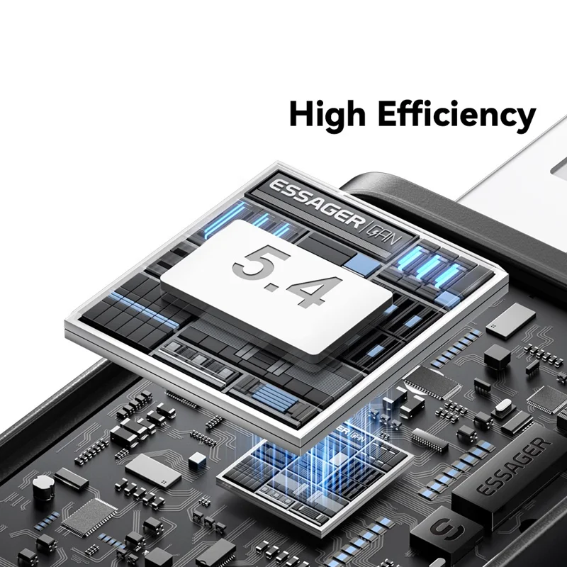 Adaptador Transmissor FM Compatível com Bluetooth ESSAGER com Microfone Integrado Chamada HD Redução de Ruído - Preto