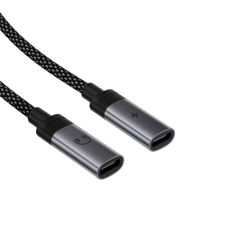 ACEFAST J14 Audio Adapter Splitterkabel USB-C Lade- und Hörkabel Konverterkabel
