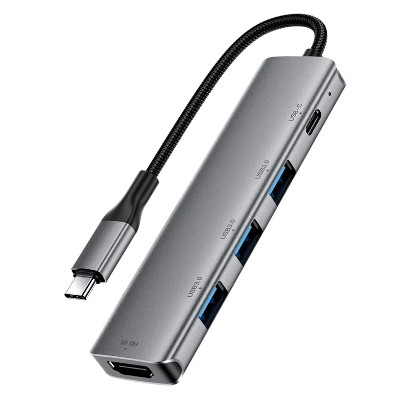 ACEFAST J16 Hub USB-C 5 in 1, Docking Station con HDMI 4K, Ricarica Rapida PD 90W, Trasferimento Dati a 5 Gbps