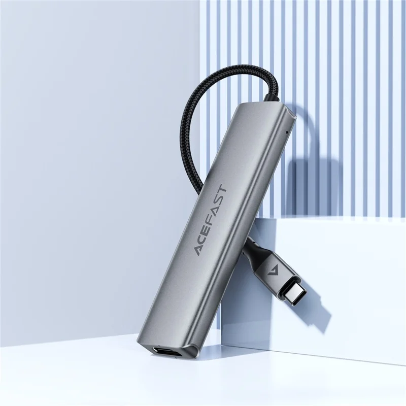 ACEFAST J16 Hub USB-C 5 in 1, Docking Station con HDMI 4K, Ricarica Rapida PD 90W, Trasferimento Dati a 5 Gbps