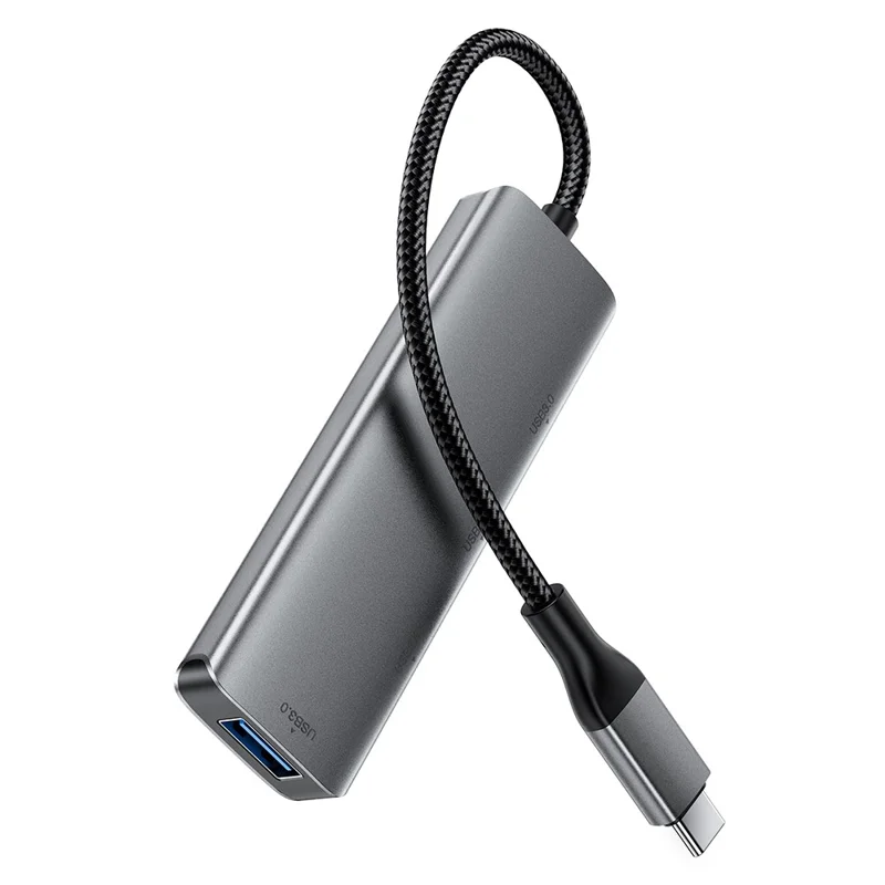ACEFAST J15 4 i 1 USB-C-hubb 5 Gbps hög hastighet dataöverföring USB 3.0-dockningsstation plug and play