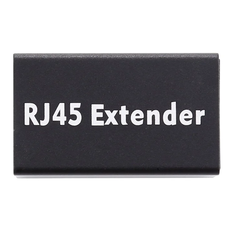 Conector fêmea RJ45 para fêmea Conector inline LAN Plugue Cabo Ethernet Extensor Adaptador Preto