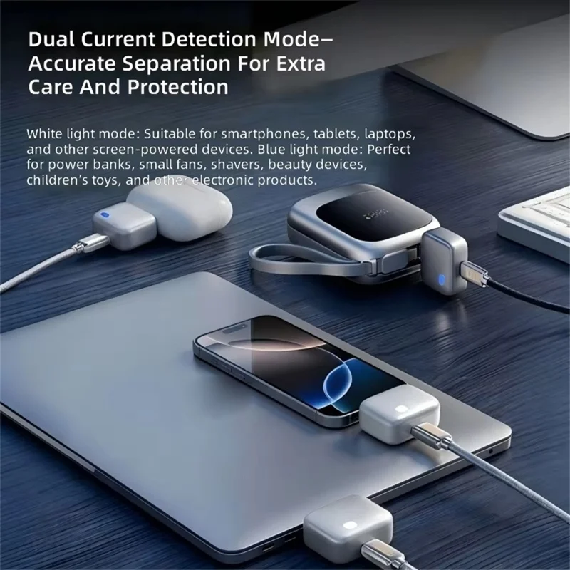 140W USB-C Fast Charging Fully Charged Separator Universal Fast Charging Safety Adapter Smart Auto Stop Charging Adapter for Phone Laptop