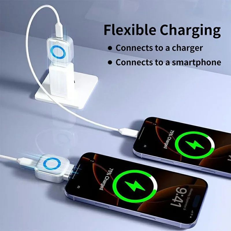 X01 Type-C Auto Cutoff Charger Adapter Full Charge Protection Switch 140W Fast Charging Station Separator Protector for Phone Laptop