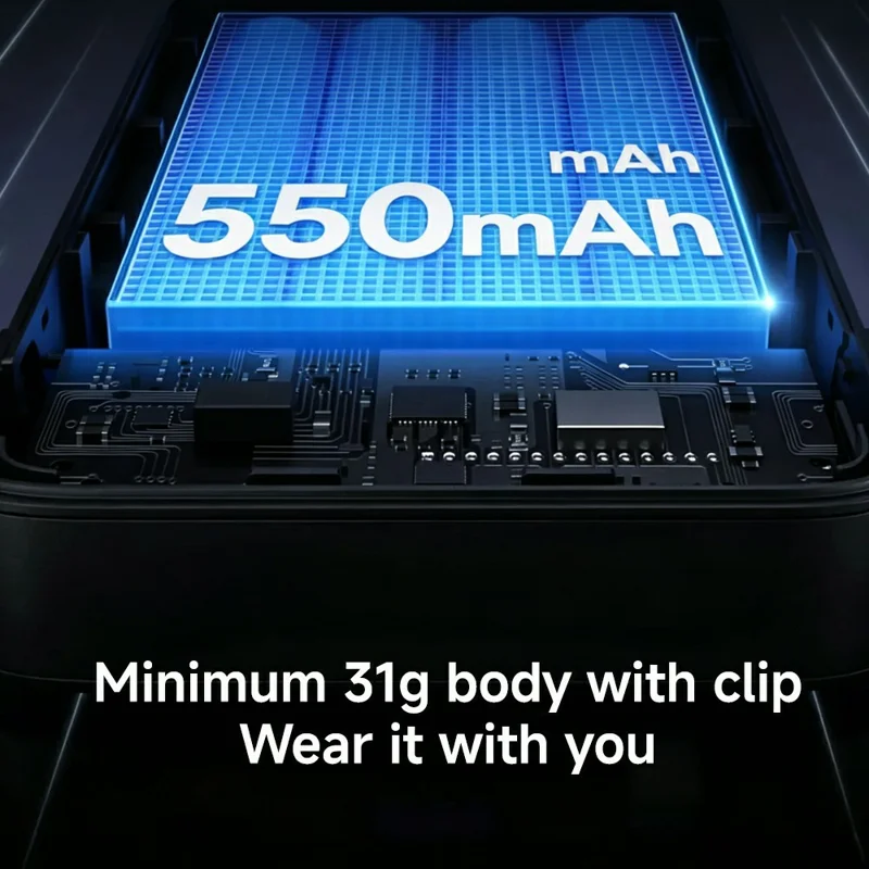 LE526 Bluetooth-kompatibel 6.0 ljudadapter 3-läges Auracast-sändare/mottagare med mikrofon