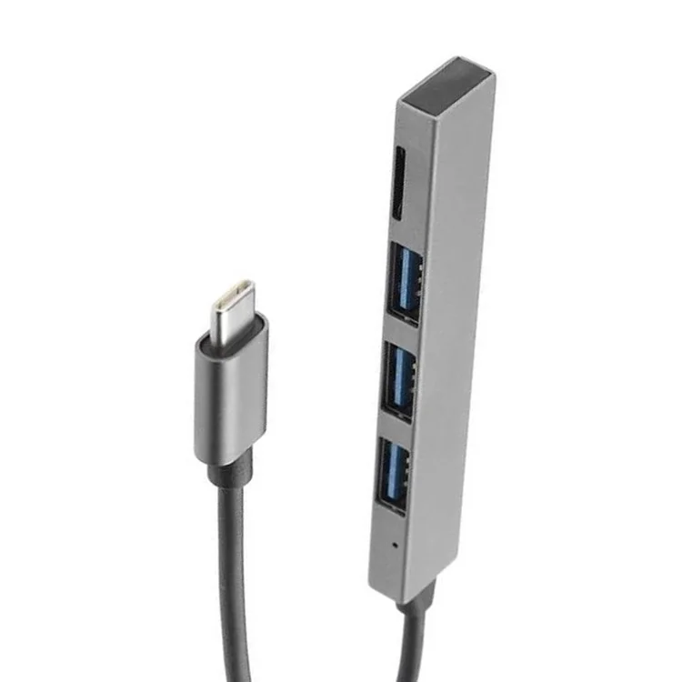 4 Ports Typ-c zu USB2.0 Tf-kartenschlitzsplitter-hub-adapter-unterstützung OTG Für MacBook Pro/Air