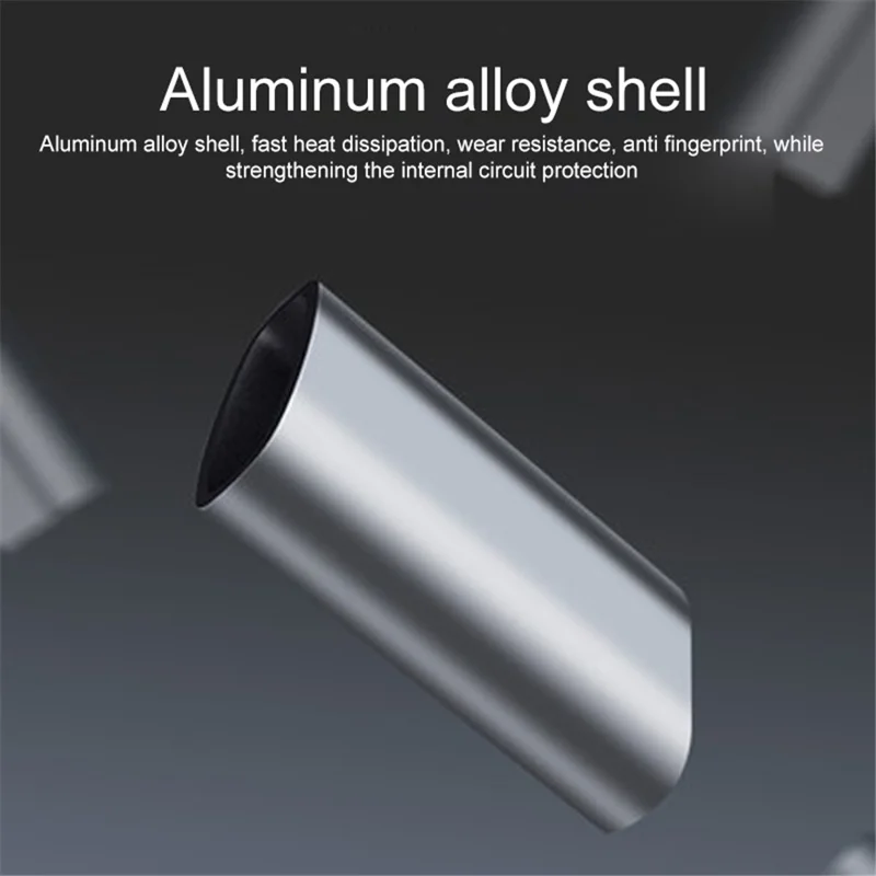 Portable 2-in-1 4K 60Hz Mini DP Male to Type-C Charging + Type-C Female Adapter Converter