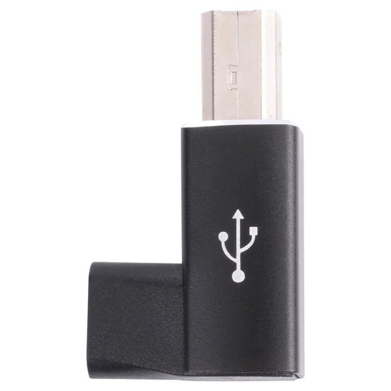 Type-C Female to MIDI Male Adapter Converter for Electric Piano Printer - Black