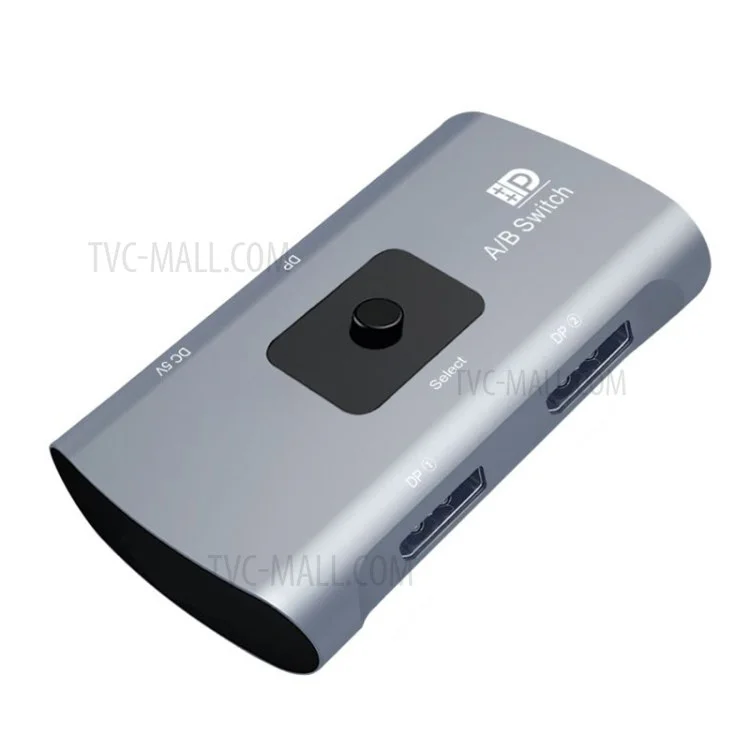 Commutateur DP 1.2 bidirectionnel 4K HD Type-C + DP Femelle Z57 Dual DP Femelle