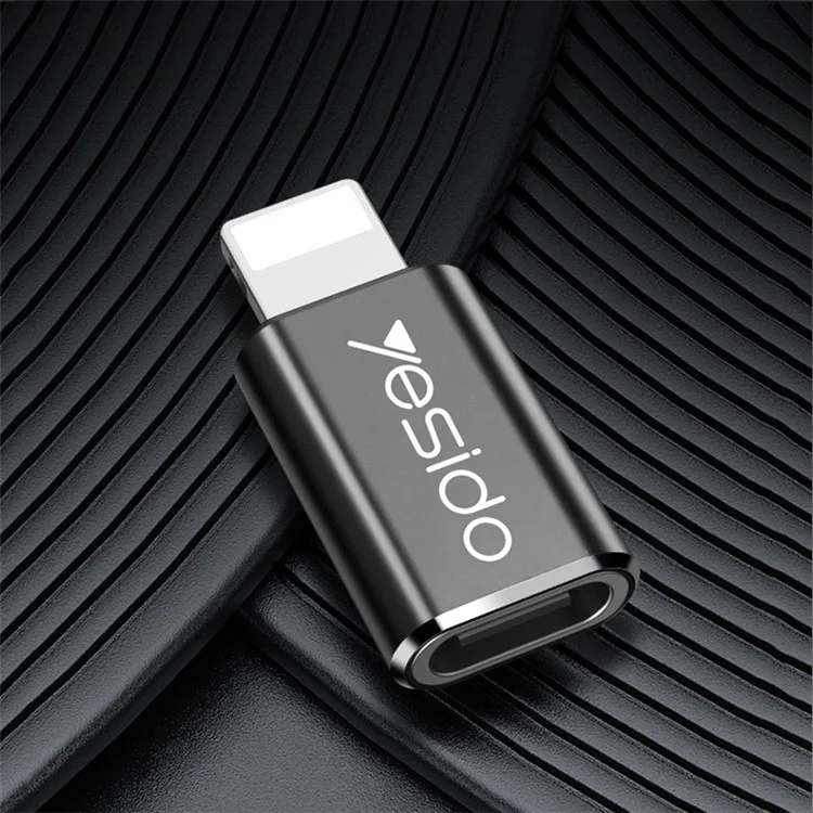 YESIDO GS03 Type-C to iP OTG Conector Adaptador de Transmisión de Datos y Carga Rápida
