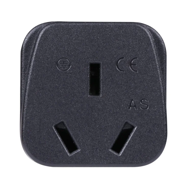 Adaptateur AU à 3 Trous Adaptateur Portable Portable Pobine de Conversion de Socket D'alimentation