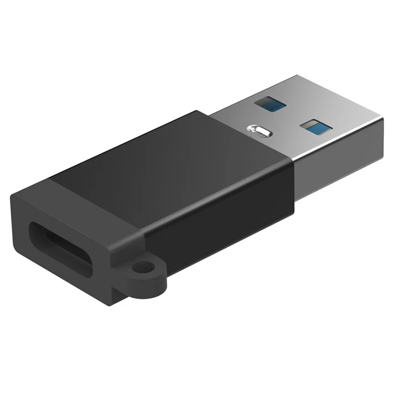 5311T 5gbps de Transmisión USB a Tipo-c Converter Mini Adaptador de Aleación de Aluminio - Negro