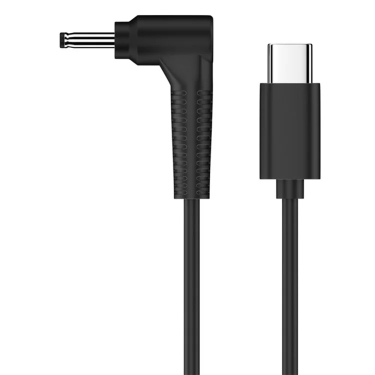 12V 3,5 x 1,35 mm USB-C auf Gleichstrom-Stromkabel für Router, Kameras, TV-Boxen, Schreibtischlampen PVC-Stromkabel-Konverter