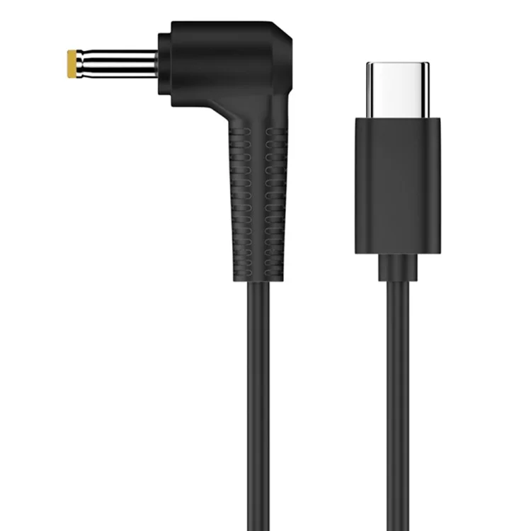 12V 4.8 x 1.7mm Type-C to DC Power Cable PVC Flexible Power Cord Adapter for Small Fan, Cameras, TV Box, Desk Lamps