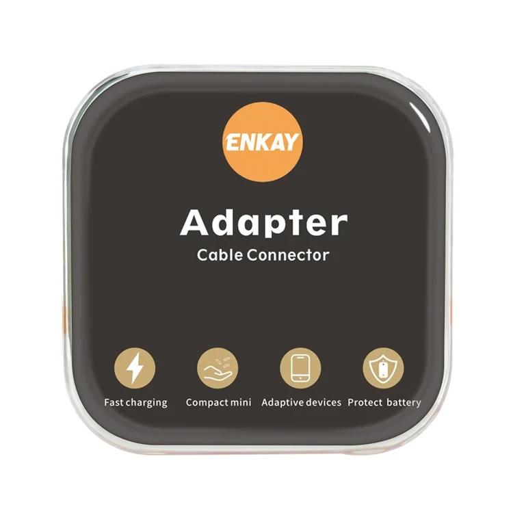ENKAY HAT PRINCE USB 3.0 Conector Masculino para Feminino Conversor Ângulo Reto de 90 Graus - Ângulo para Baixo