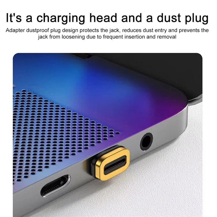10Гбит/с Type-C to USB Male to Female Magnetic Converter Mini OTG Adapter
