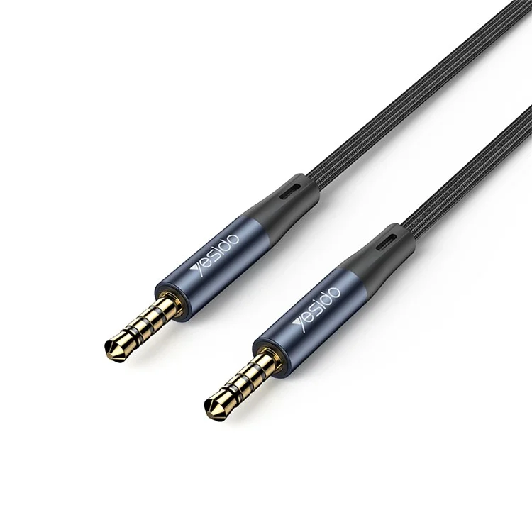YESIDO YAU43 Cable de Extensión de Auriculares de 3,5 mm 1 m AUX Macho a Macho