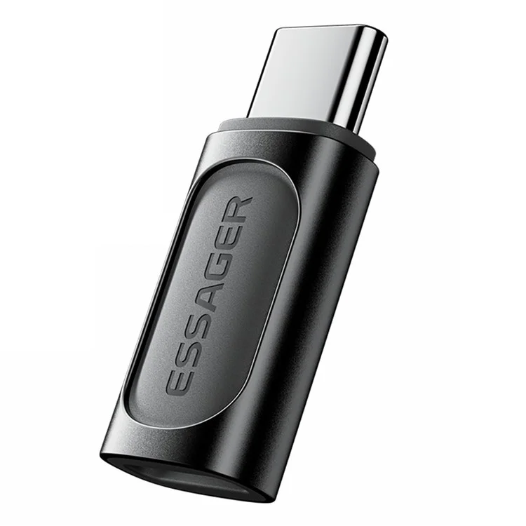 ESSAGER Type-C Male to 8-Pin Female Adapter 480Mbps Datenübertragung Konverter