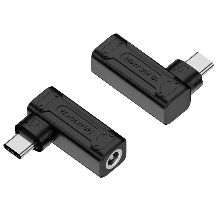 DC 5,5 x 2,5 Weiblich zu Typ-C Männlich Verlängerung für Laptop 140W Ladegerät
