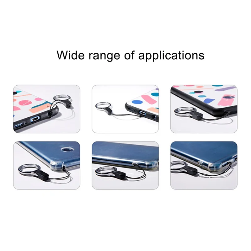 10 sztuk / opakowanie, kolorowy naszyjnik z motywem 12 znaków zodiaku, z karabińczykiem obrotowym, odłączalny pasek na telefon lub identyfikator – Lew