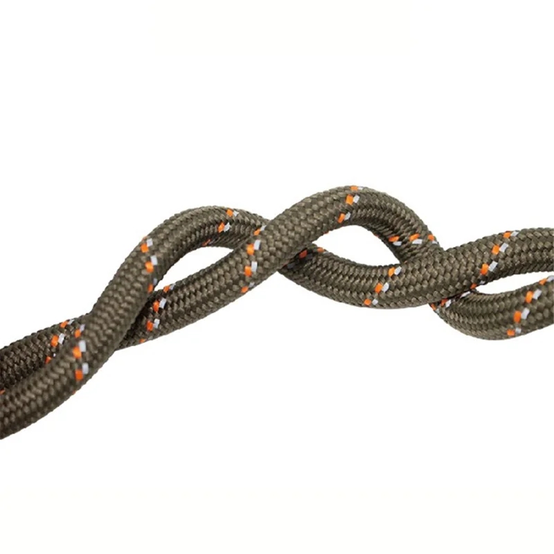 JOYSCOMM JC Series 7mm Reflective Yarn Polyester Woven Rope Phone Neck Lanyard Crossbody Strap - JC0003 Grey