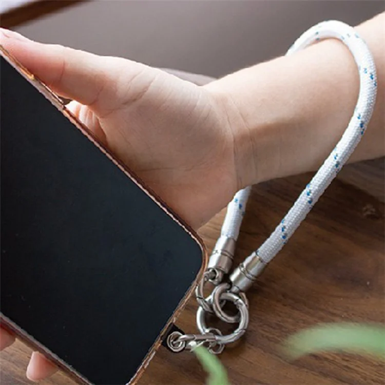 JOYSCOMM SD Series 9mm Reflective Cellphone Wrist Strap Polyester Phone Anti-Lost Lanyard - SD0001 Verde