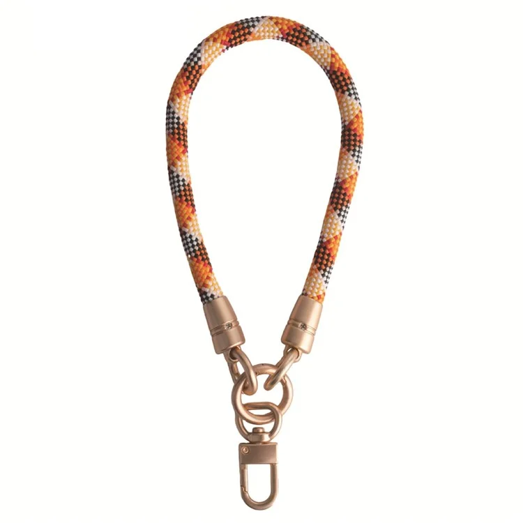JOYSCOMM SE-Serie 9-mm-Handyrucksack aus Polyester, Webband-Handyrucksack, Anti-Verlust-Trageleine - SE0001 Orange