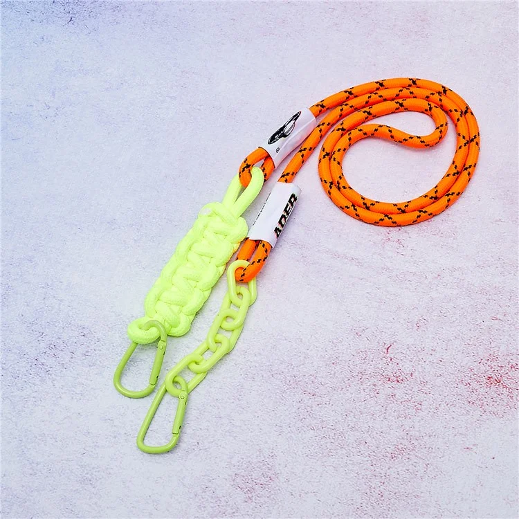 Wholesale Customize 1m Braided Rope Design Fluorescent Neck Rope ...