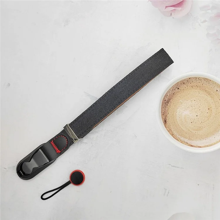 Quick Release Camera Wrist Strap for Canon EOS R10 / Nikon Z 9, Total Length: 32cm - Black