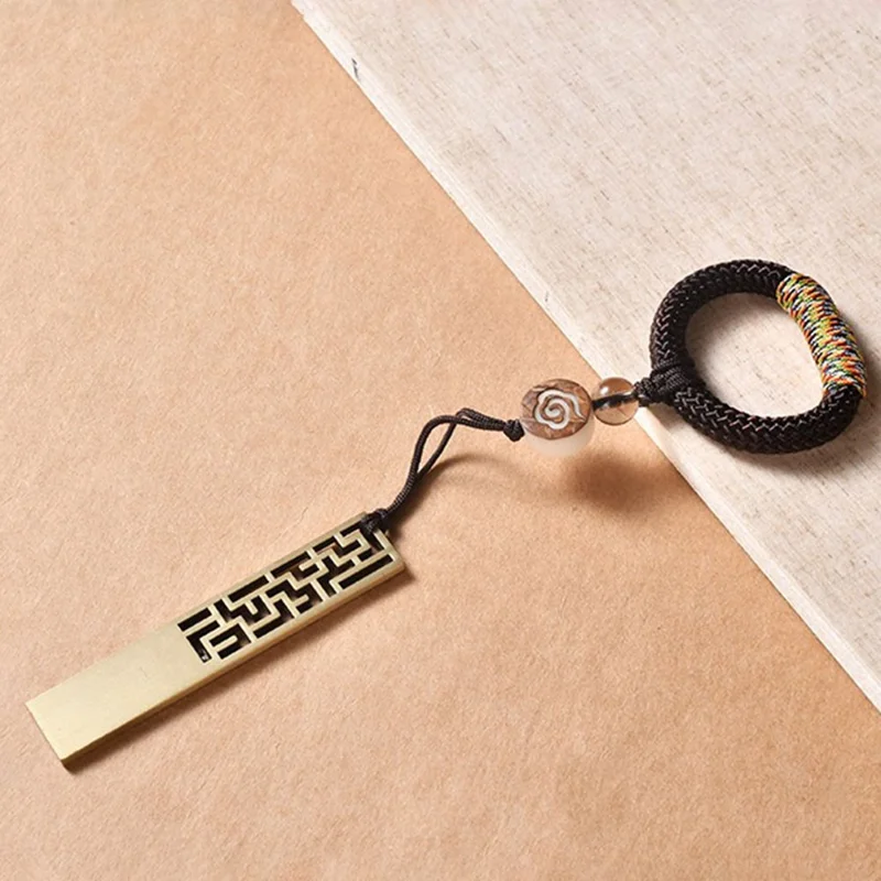 Phone Pendant Loop Phone Ring Strap Traditional Craftsmanship Cord for Phone Cases Keys Cameras - Red