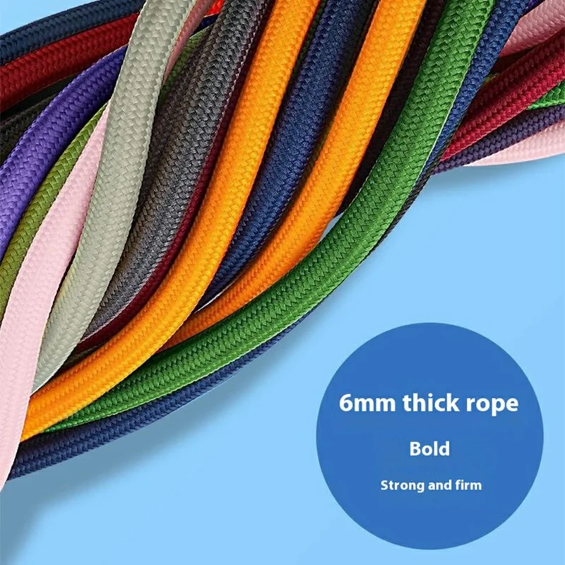 6mm Bullet-Shaped Crossbody Phone Lanyard with Tether Tab, Detachable Ring Cell Phone Shoulder Strap - Light Camel