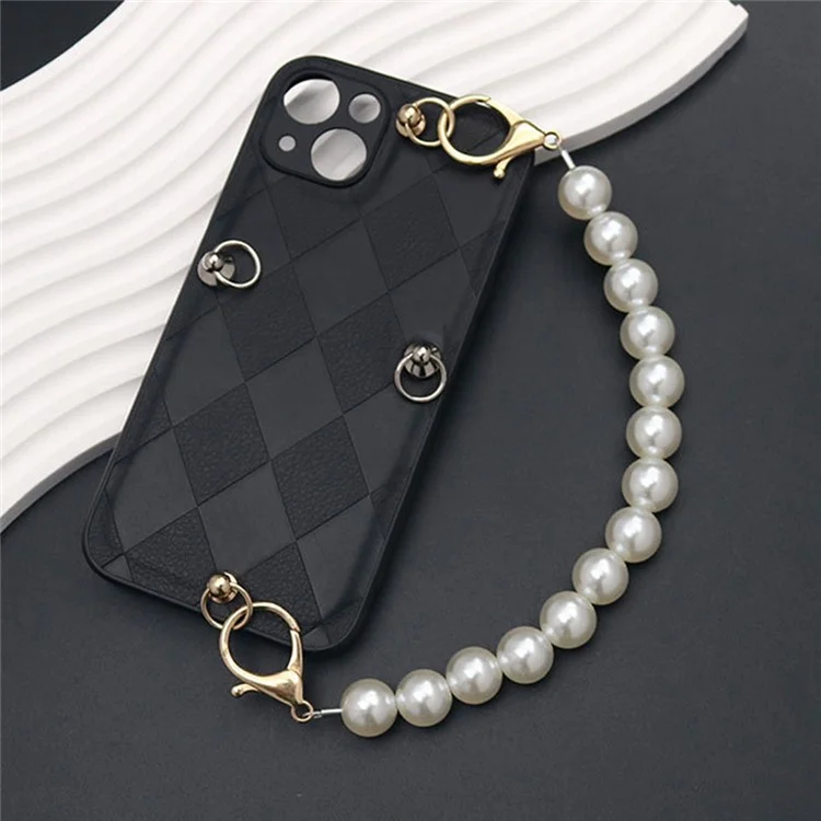 Bulk Purchasing Universal Phone Wrist Strap 26cm Pearl Beaded Phone Chain Cup Charm