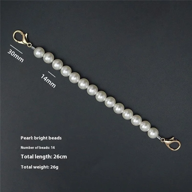 Bulk Purchasing Universal Phone Wrist Strap 26cm Pearl Beaded Phone Chain Cup Charm