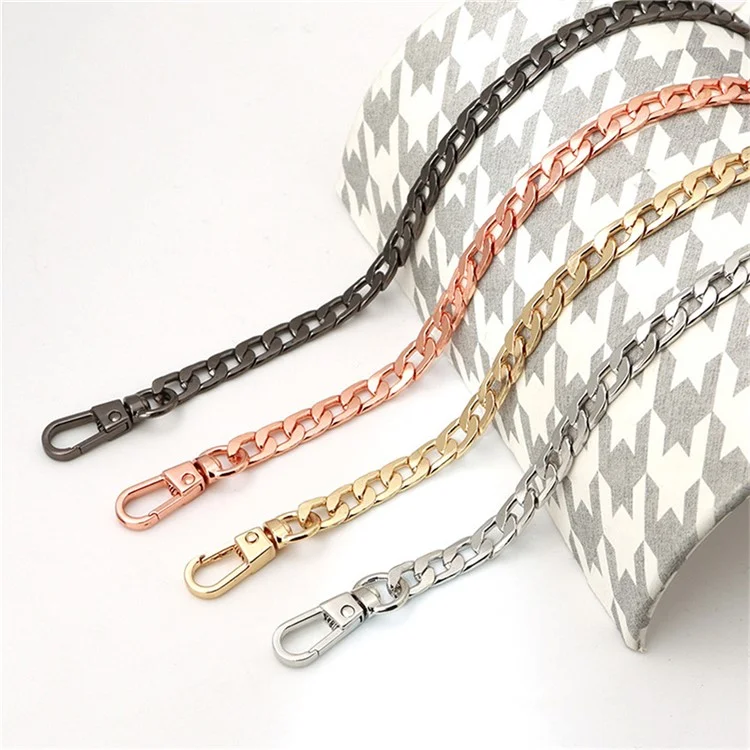Bulk Purchasing 120cm Zinc Alloy Phone Lanyard Universal NK Link Chain Crossbody Strap - Rose Gold