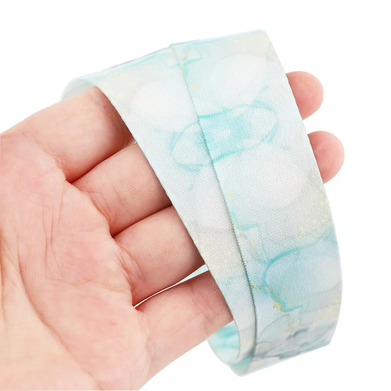Universal Phone Strap Marble Pattern ID Badge Holder Lanyard Cell Phone Neck Hanging Rope - AL593-6