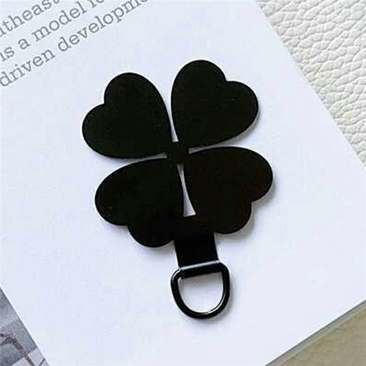 Pestañas de Tether Del Pelégolo Metal Del Películo Clover Clover Parche Parche Parche Partir Parte de Reemplación de Reemplación - Negro