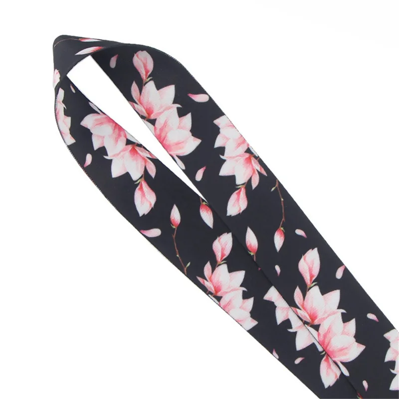 Universal Phone Lanyard Strap Flower Pattern Neck Hanging Rope for ID Badge Holder Keychain Camera - Mandala Flower AL3447