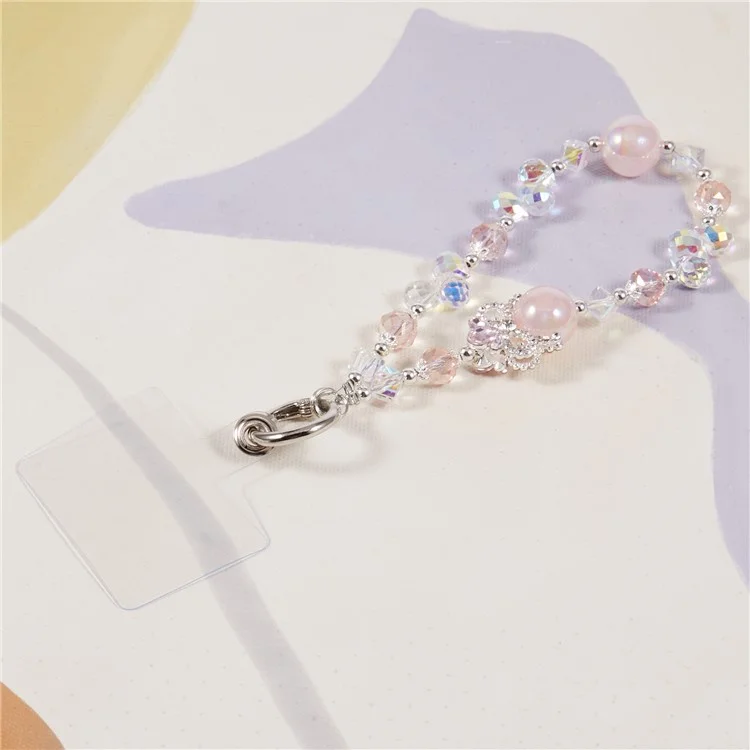 Шарм Мобильного Телефона Lanyard 26 См. Crowns Beads Chone Case Bess Form Для Женщин Девочек - Стиль а
