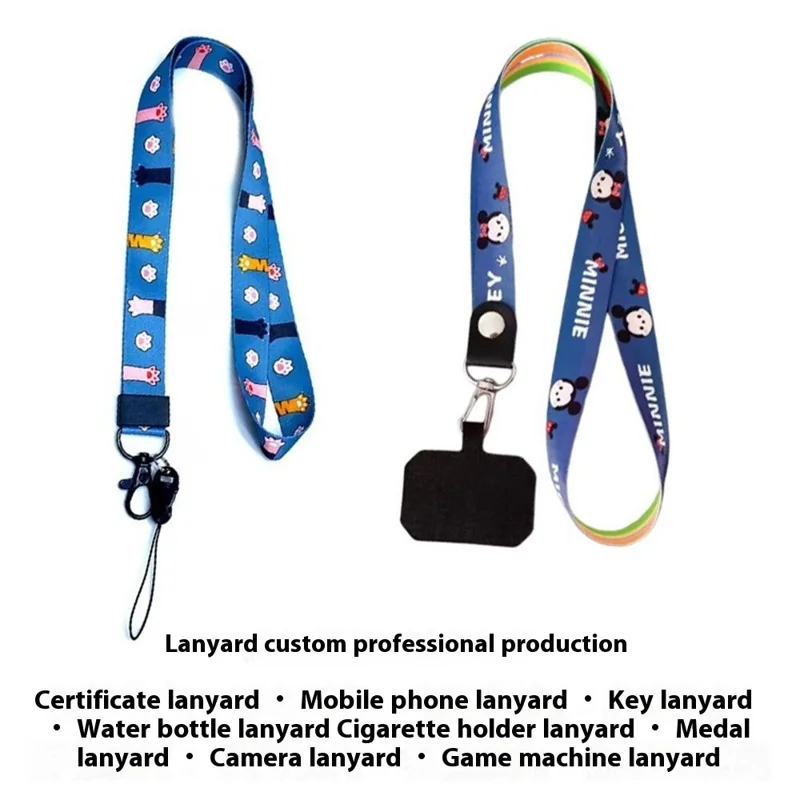 Bulk Purchasing Lightweight Cell Phones Strap Customizable Polyester Lanyard for ID Badges - 900 x 20mm