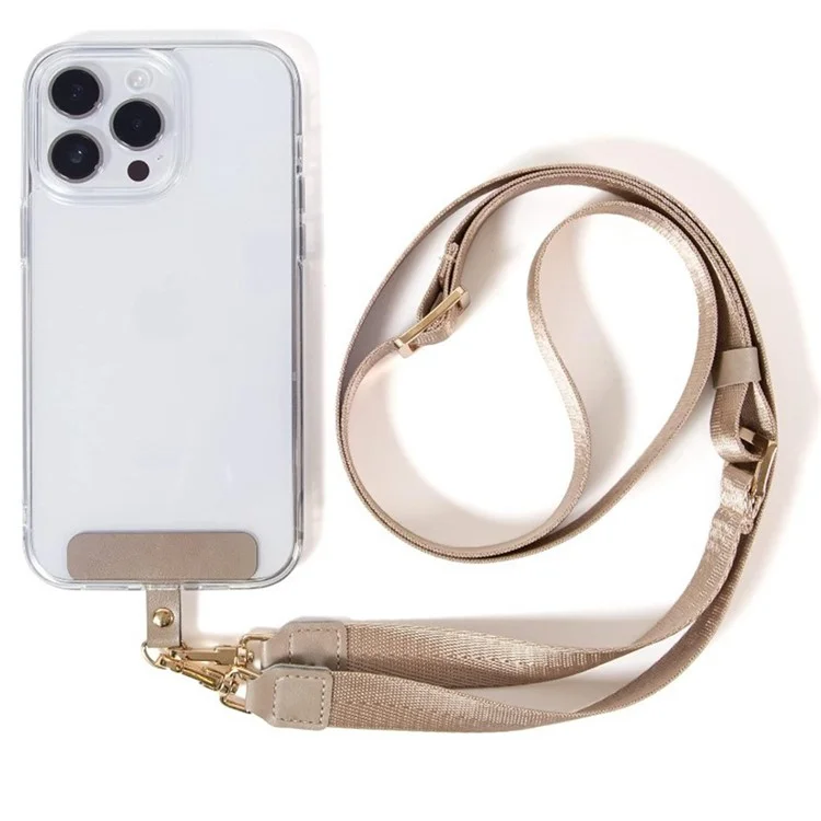 Bulk Purchasing HY-0002A Stylish Crossbody Nylon Woven Phone Strap with Tether Tab, Adjustable Phone Case Lanyard