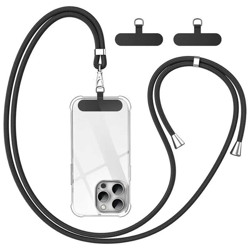 Bulk Purchasing Adjustable Phone Strap Anti-Loss Phone Cases Lanyard with 2 Tether Tab