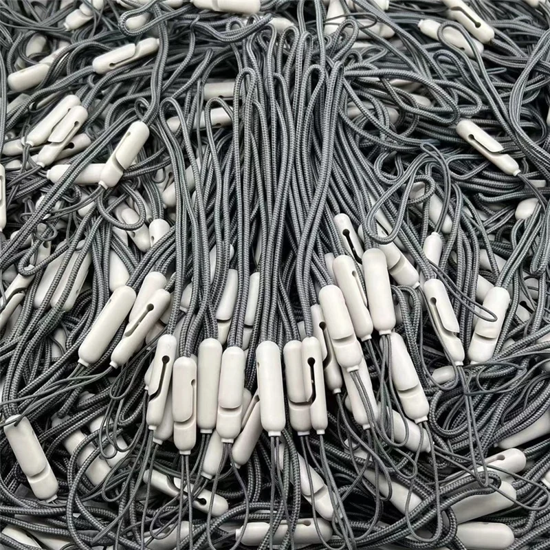 Bulk Purchasing 5Pcs X-GSX-03 Hand Wrist Strap Nylon Lanyard for Phone Earphone Camera USB Flash Drives - Grey