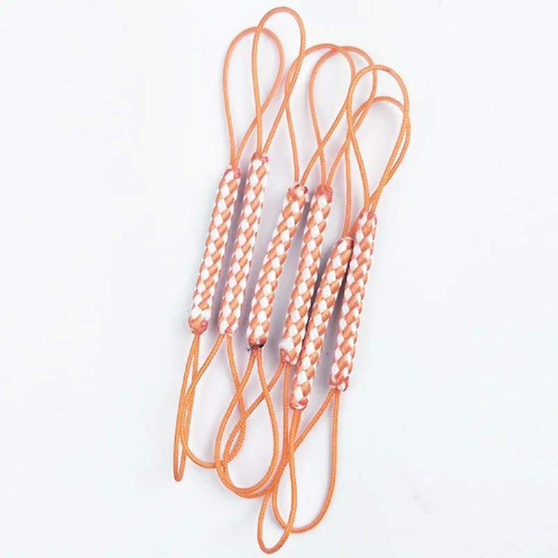 Bulk Purchasing Phone Wrist Strap Braided Nylon Dual-Loop Structure Lanyard Hands-Free Anti-Drop