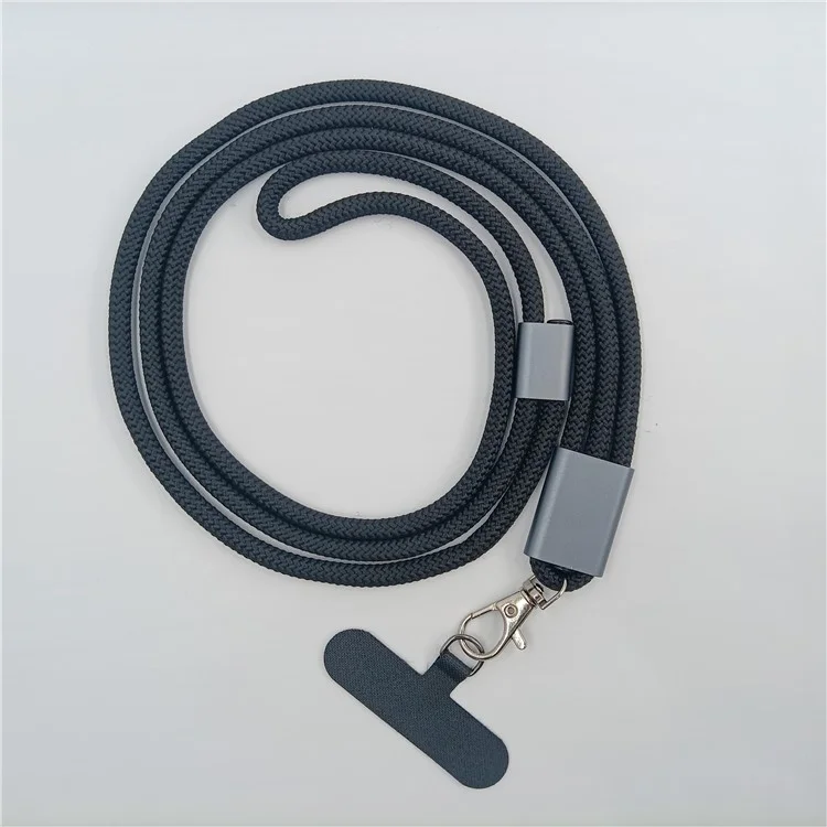 Bulk Purchasing MY--122 Phone Lanyard Crossbody Phone Strap Key Holder with Tether Tab - Black / White