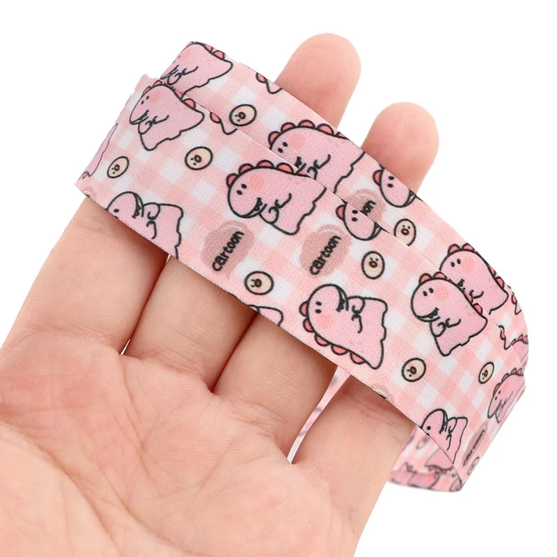 Cute Dinosaur Pattern Phone Lanyard Universal Nylon Neck Strap Rope for ID Badge Keychain Camera - AL657-1