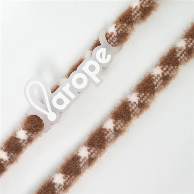 AROPE 120 cm Polyester-Handyschlaufe mit Umhängeriemen und Telefon-Tether-Tab, Stil für Winter/Herbst - Dunkelbraun