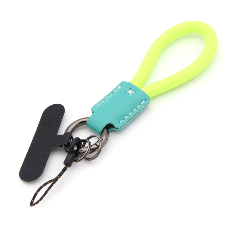 14cm Cell Phone Lanyard Anti Lost Stylish Strap for Mobile Devices - Fluorescent Green